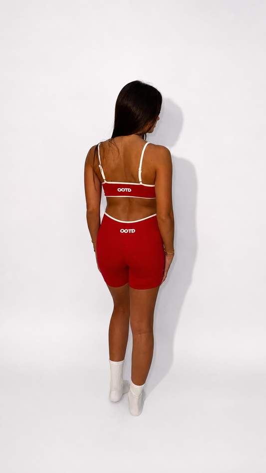 Contour set in red